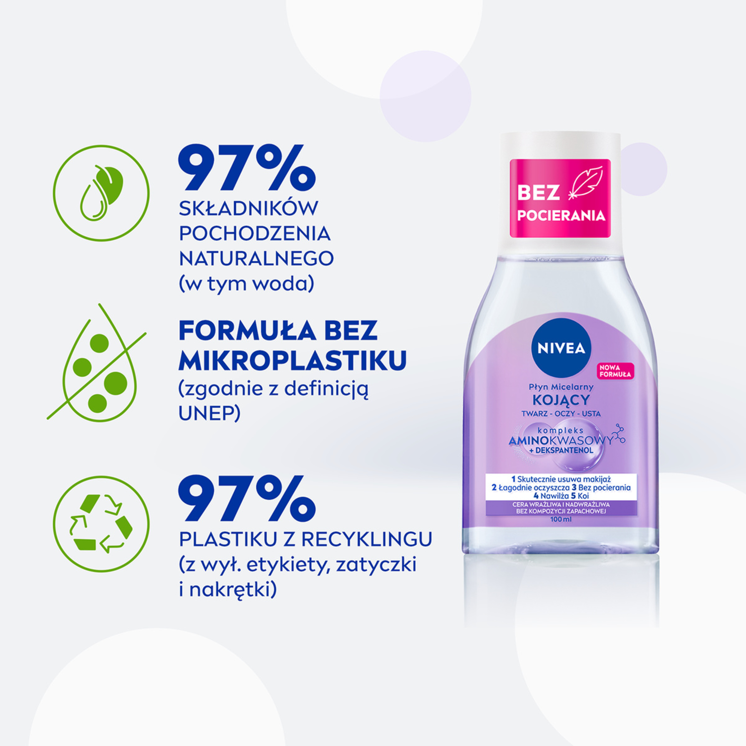 Nivea micelinis vanduo 100 ml