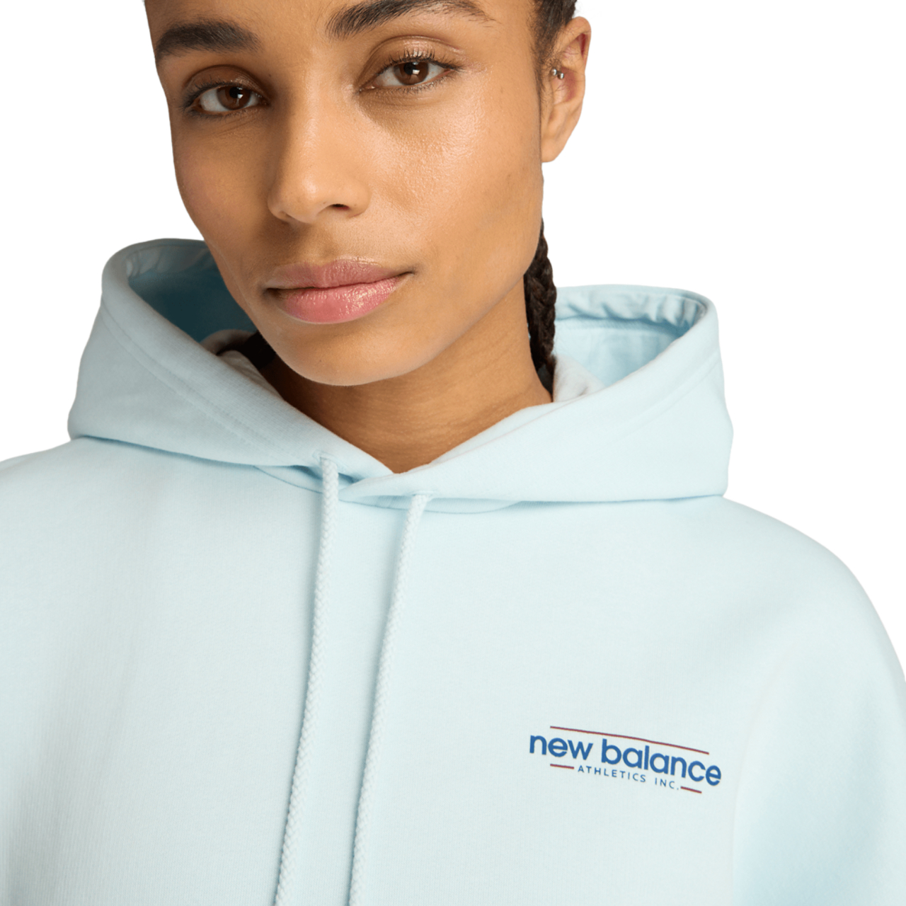 New Balance Újragondolt Fleece Túlméretezett Kapucnis Pulóver