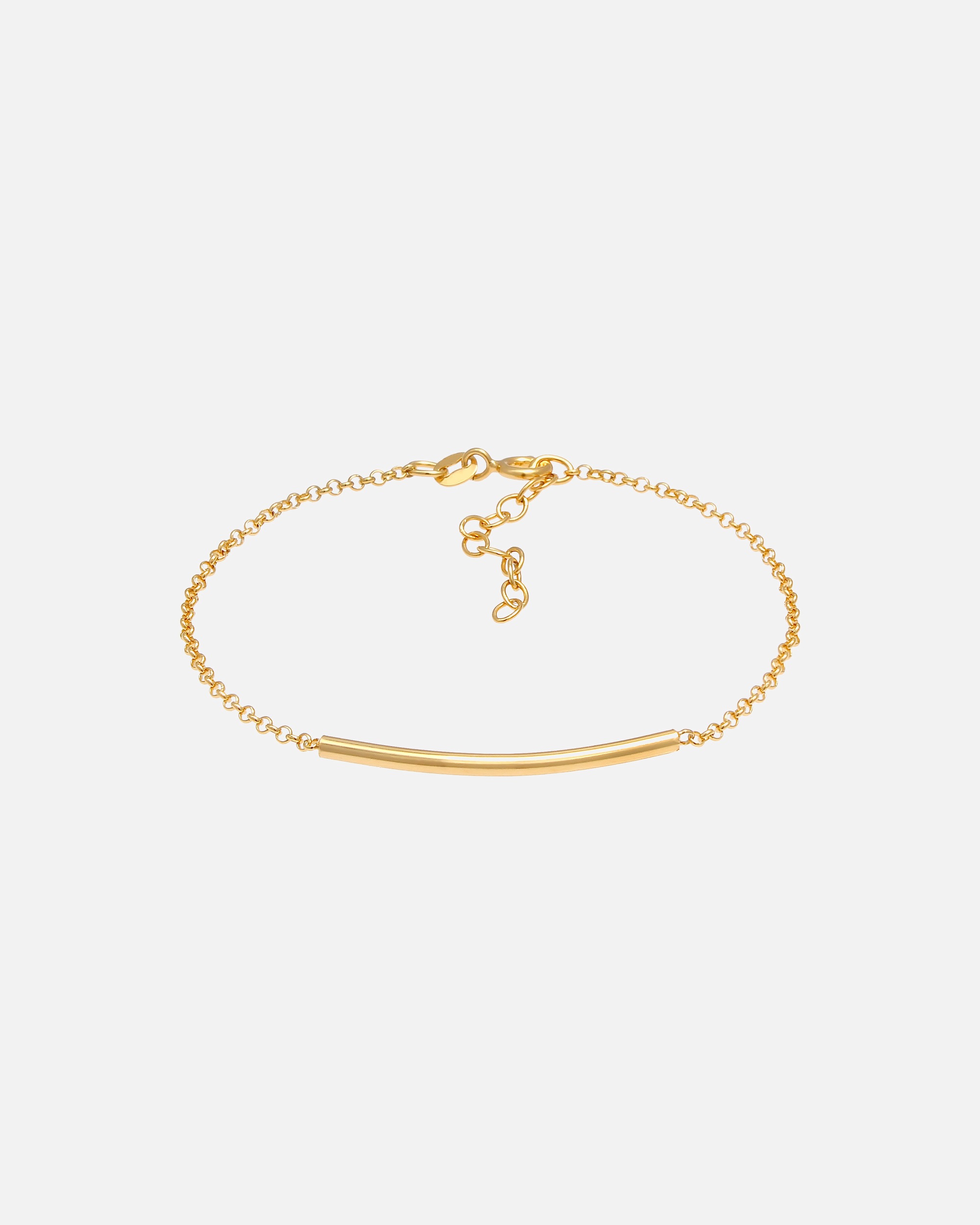 Elli Chaîne de pois pour dames Geo Look Minimal Basic en argent sterling 925