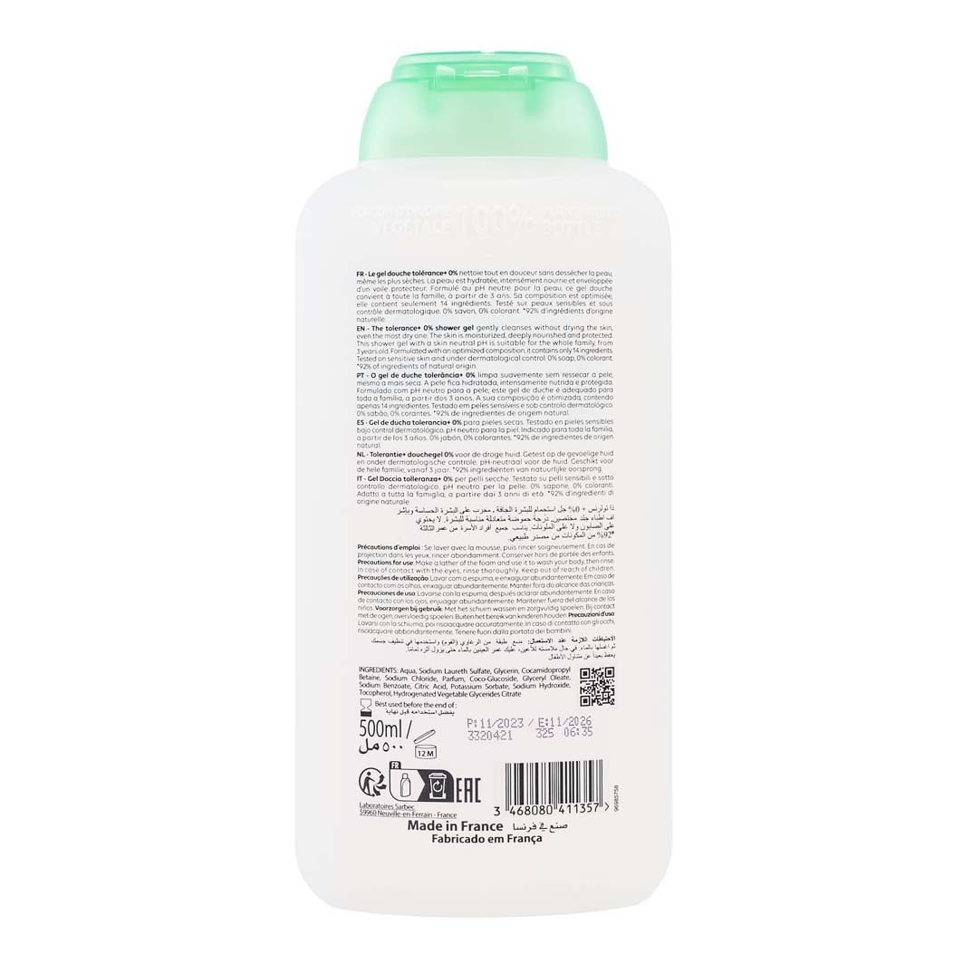 CORINE DE FARME hypoallergénique 0% Peaux sèches