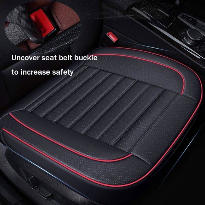 Funda para asiento de coche - PZCC - Universal - Paquete de 2 - Negro - Accesorios para el interior