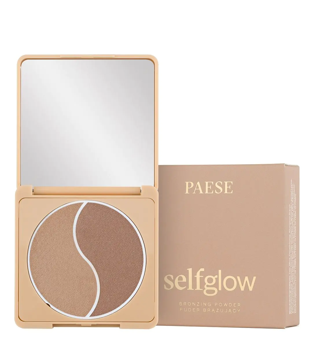 Paese Self Glow Puder brązujący, Medium