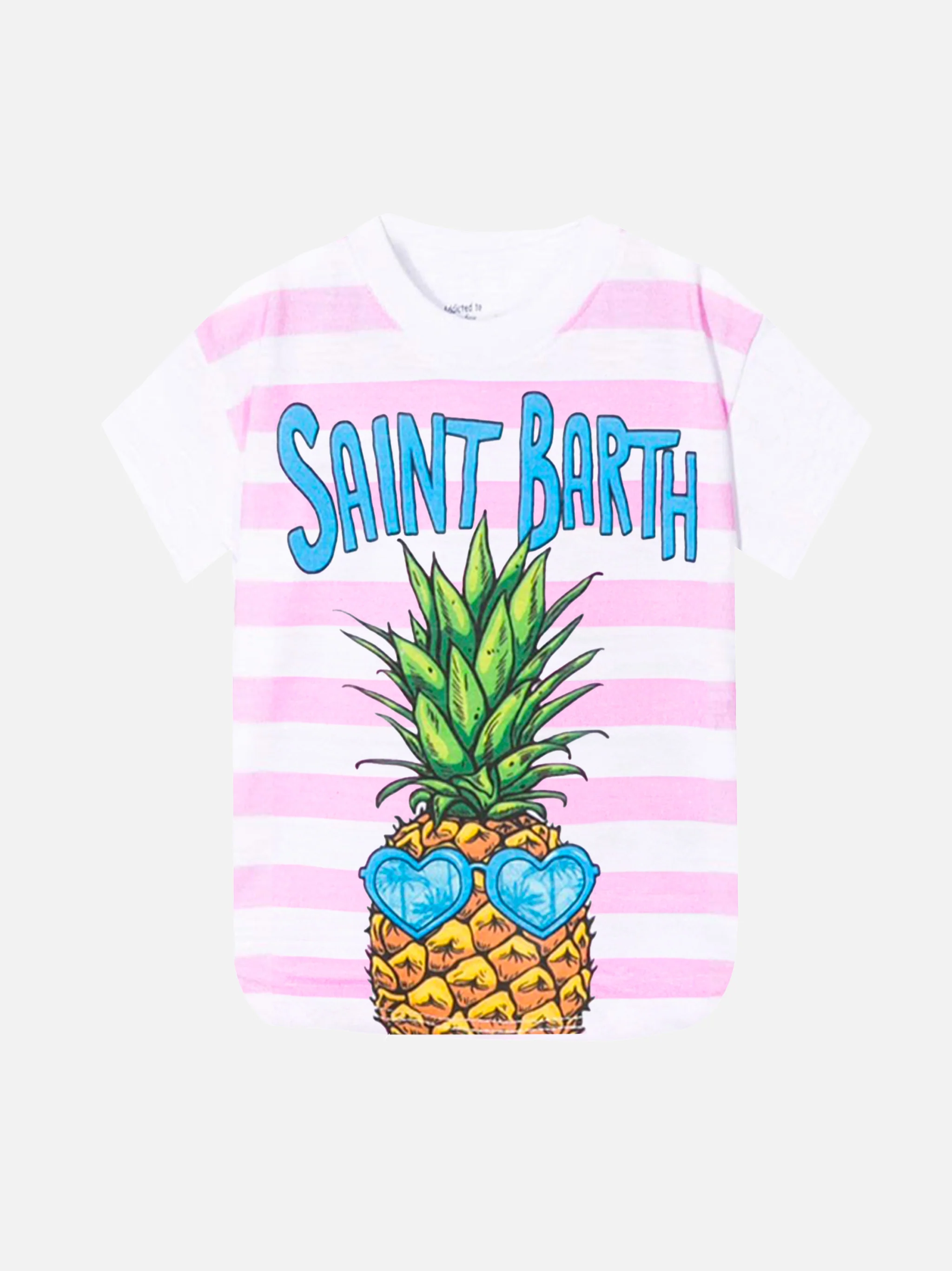 Baby T-shirt met ananasprint
