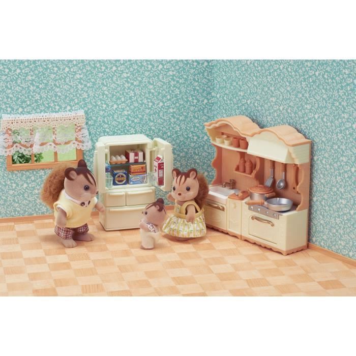 Miniature figurines - SYLVANIAN FAMILIES - 5341 - The fitted kitchen