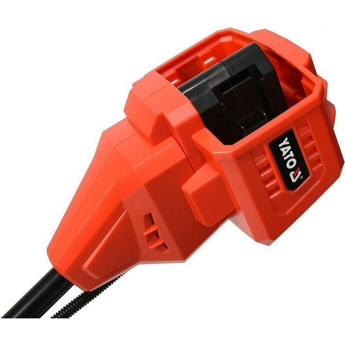 Desbrozadora inalámbrica de 36 V - Yato - Motor sin escobillas - 6000 RPM - Cuchilla de 255 x 25,4 mm - Grosor de hilo de 2,0 mm