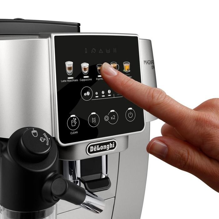 Delonghi Magnifica Start Grey Espressomaschine mit Mahlwerk FEB2291.SB Grau
