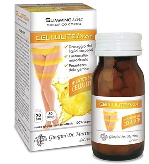 DR. GIORGINI Dr. Giorgini Cellulite Dren supplement 60 glutenvrije tabletten