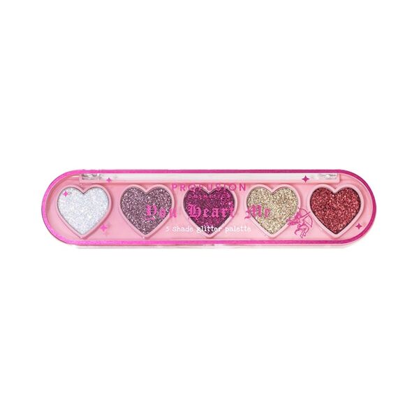Profusion Cosmetics - Paleta očných tieňov Dear Cupid s 5 odtieňmi trblietok