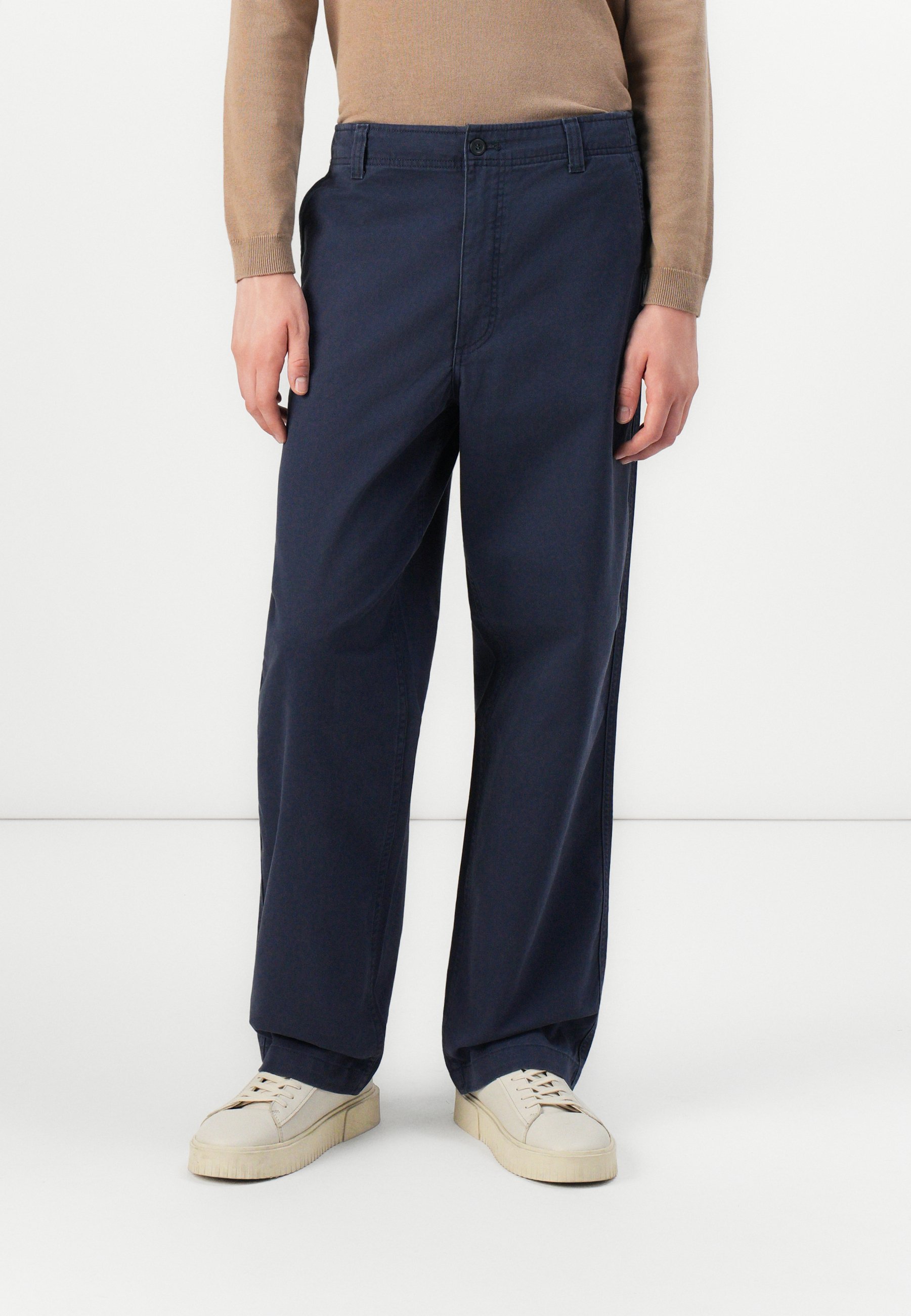 DOCKERS ALPHA LOOSE - Pantaloni - blazer blu navy
