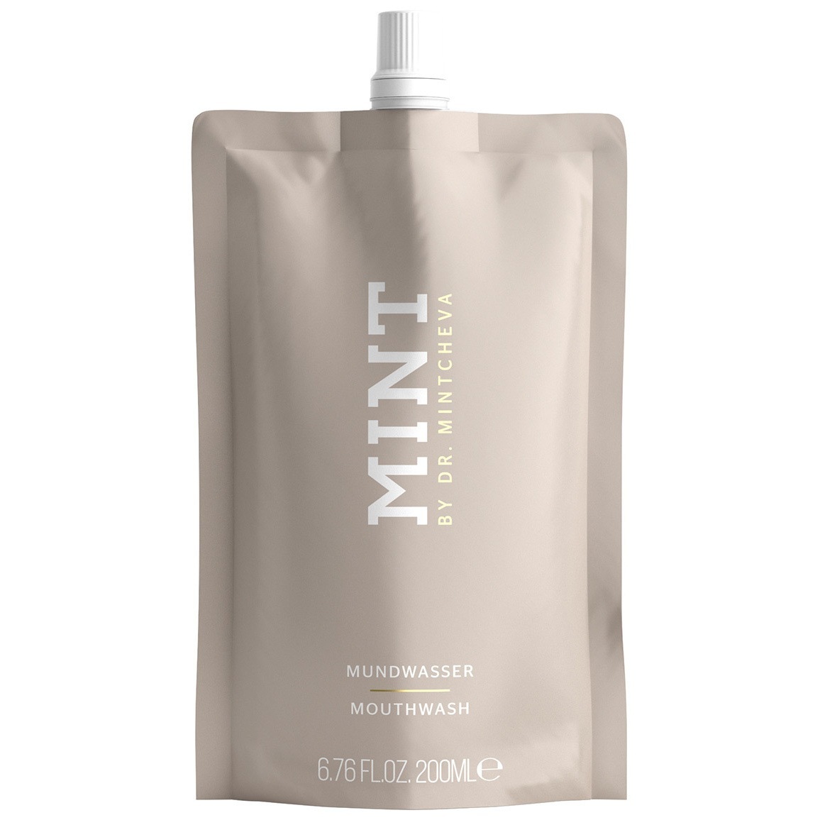 Ústna voda Dr. Mintcheva Mintcheva Mint – náhradné balenie 200 ml