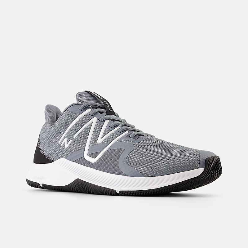 Chaussures DynaSoft TRNR V2 pour homme - Titane avec finitions blanches et noires