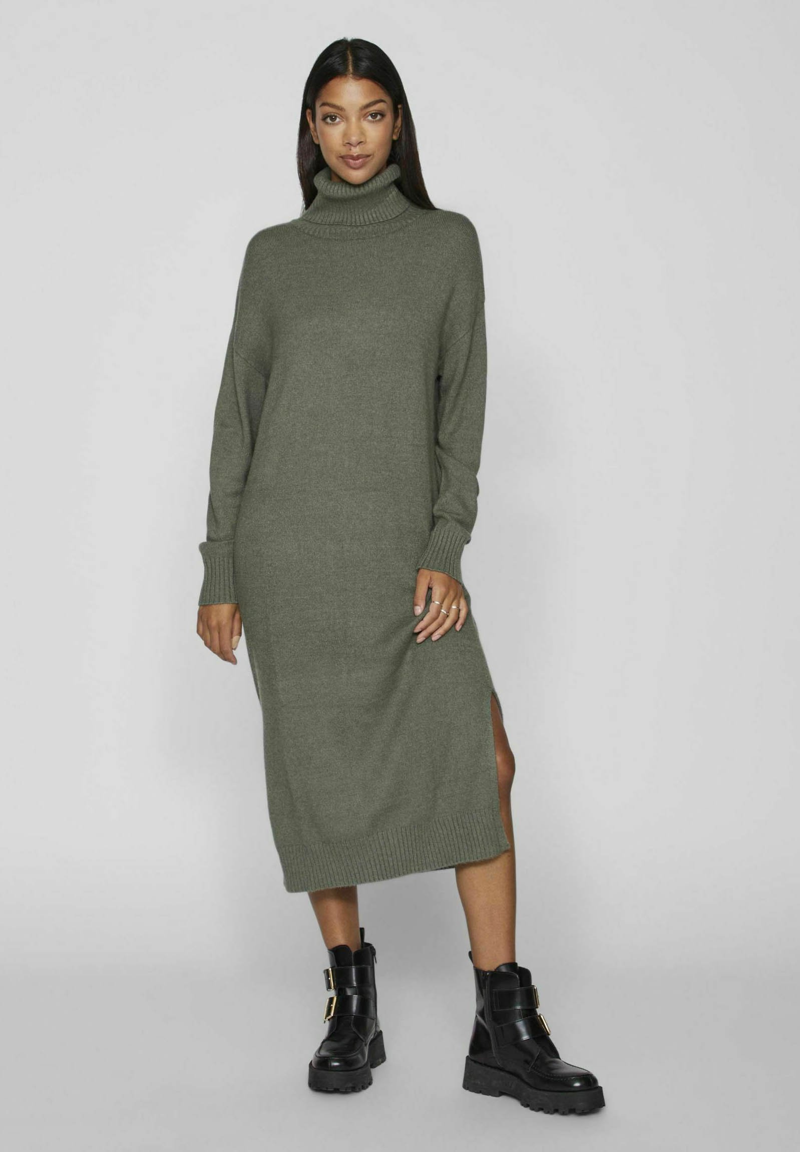 VILA VIRIL ROLL NECK MIDI - NOOS - Truijurk - lauwerkrans
