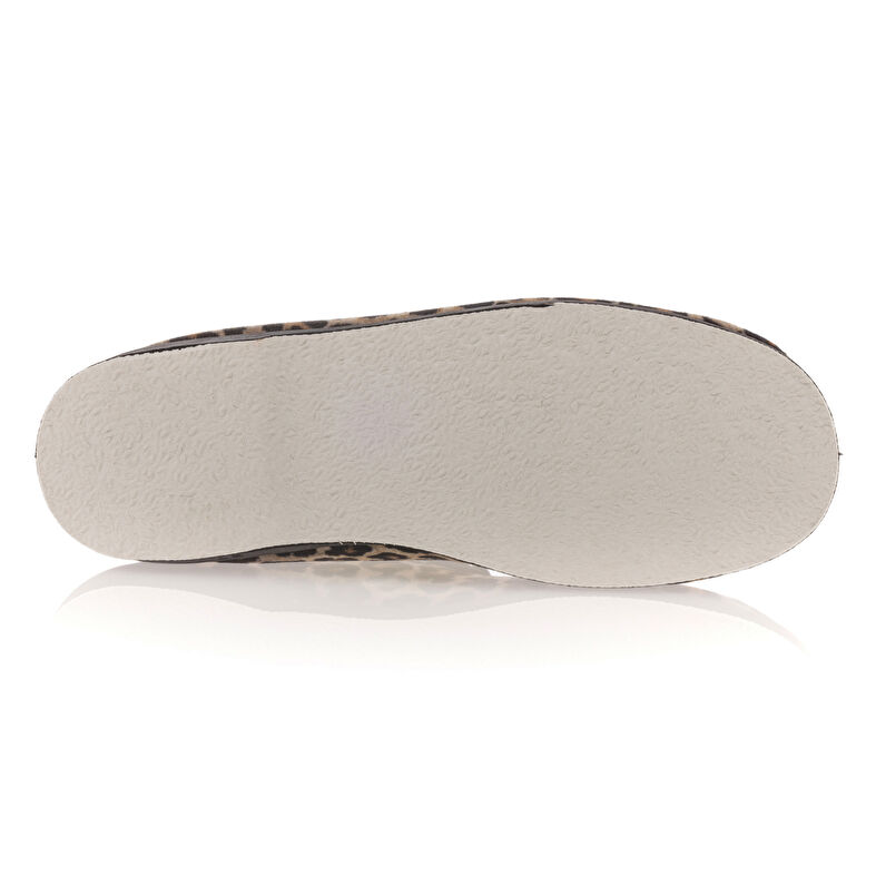 Pantuflas marrones para mujer