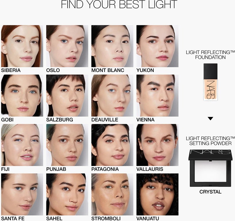NARS Light Reflecting™ tonālais krēms ir starojošs tonālais krēms, kas piešķir dabisku izskatu.