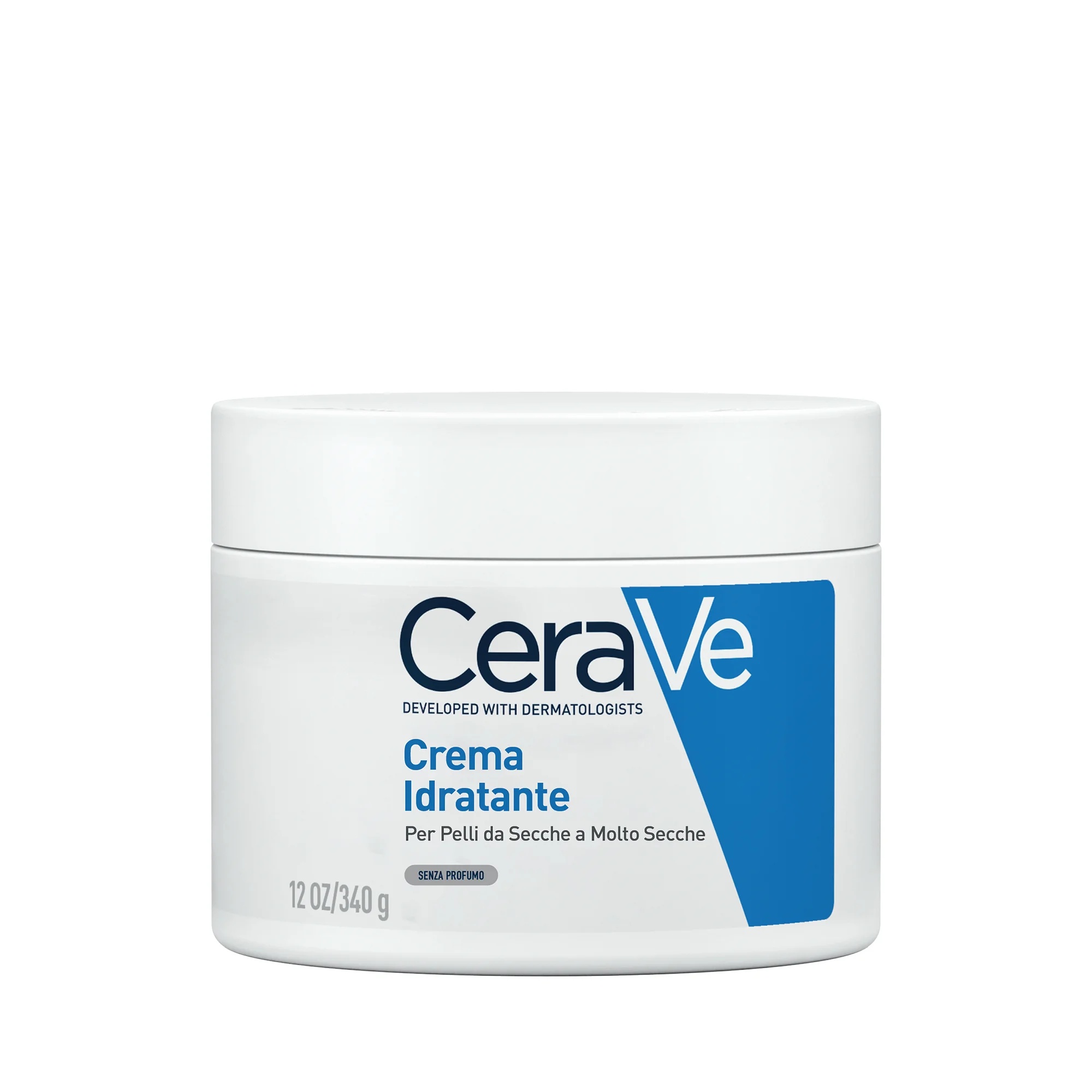 Creme hidratante Cerave 340 g para rosto e corpo, para pele seca.