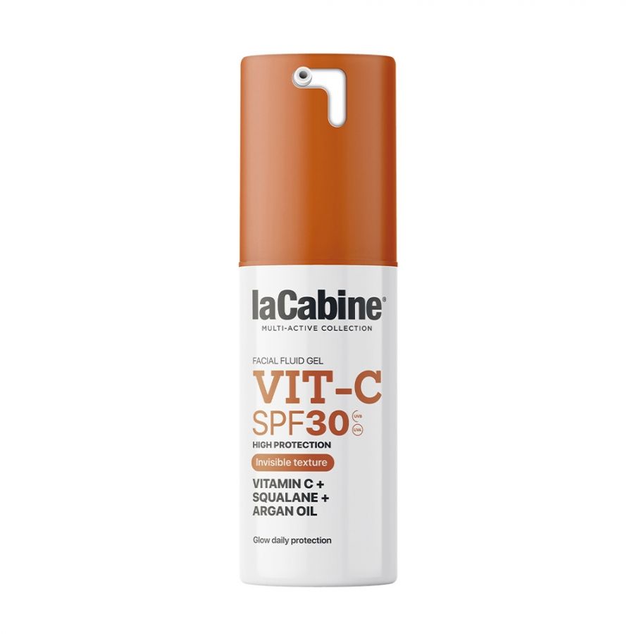 Флуидни гел за сунчање са витамином Ц и SPF30 Заштита лица