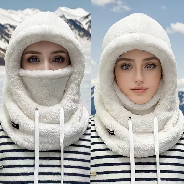 Women's Cold Weather Protection - WHITE - Lightweight - Warm - One Size