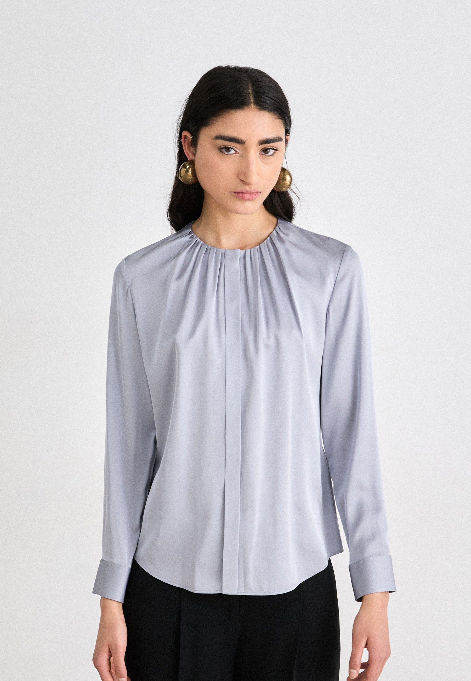 BOSS BANORAH - Bluse - hellpastellgrau