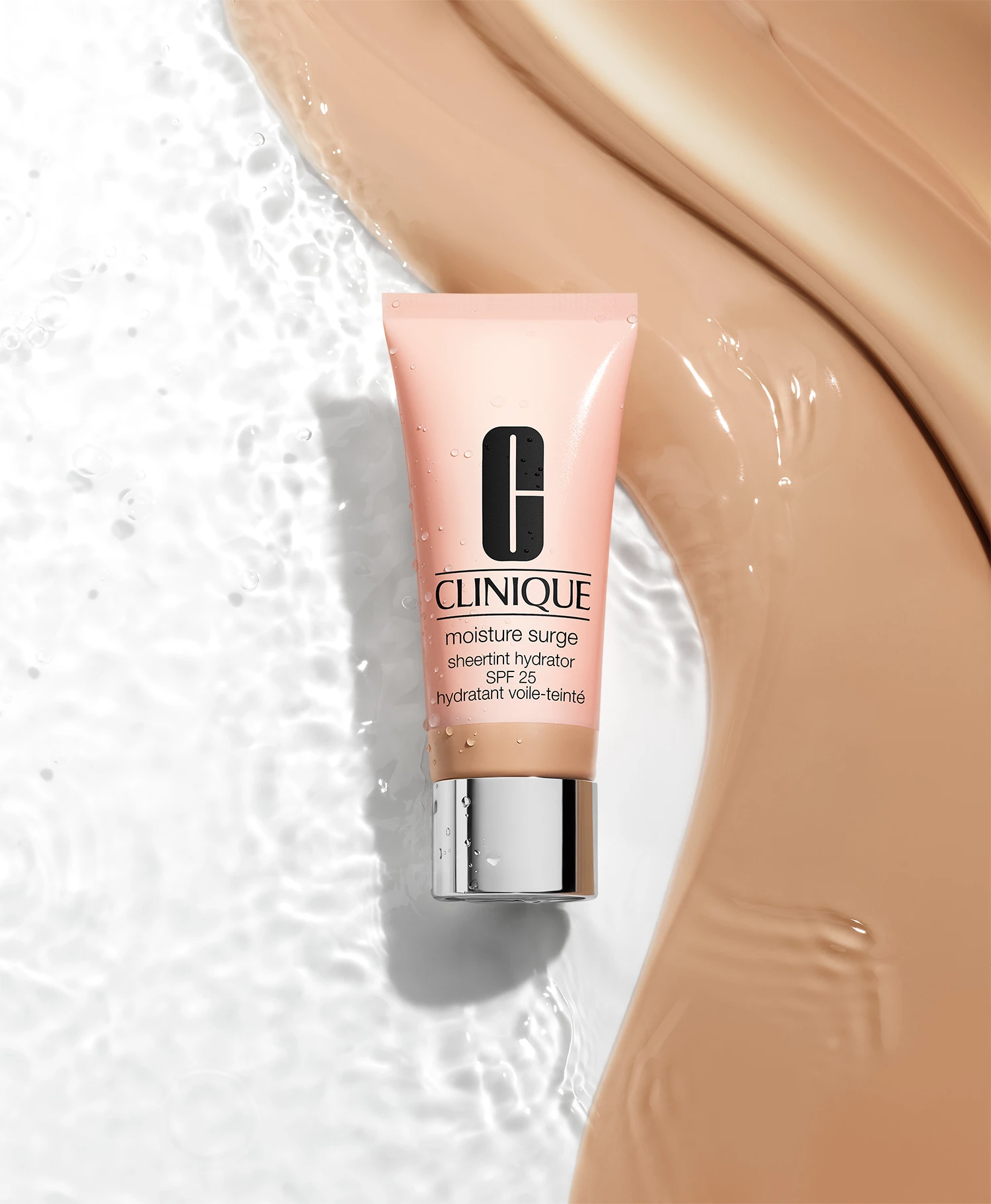 Ten hidratant Moisture Surge™ Sheertint SPF25 3 Universal Light Medium - Clinique