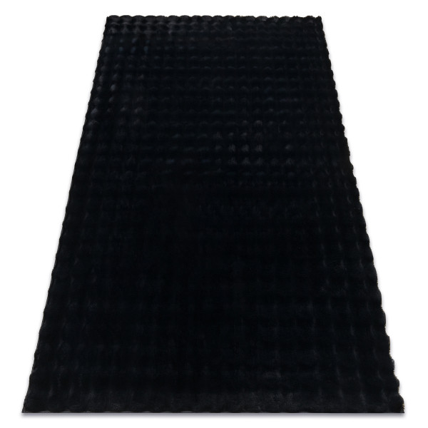 Dywan BUBBLE czarny 25 IMITACJA FUTRA 60x100 cm