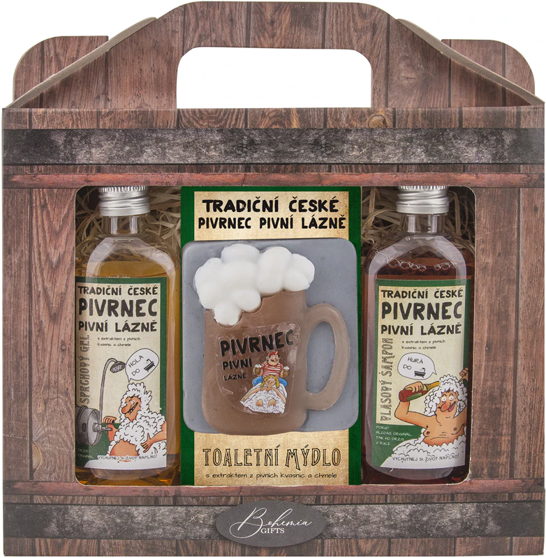 Conjunto de Cervejeiro para Corpo e Cabelo Masculino da Bohemia Gifts & Cosmetics