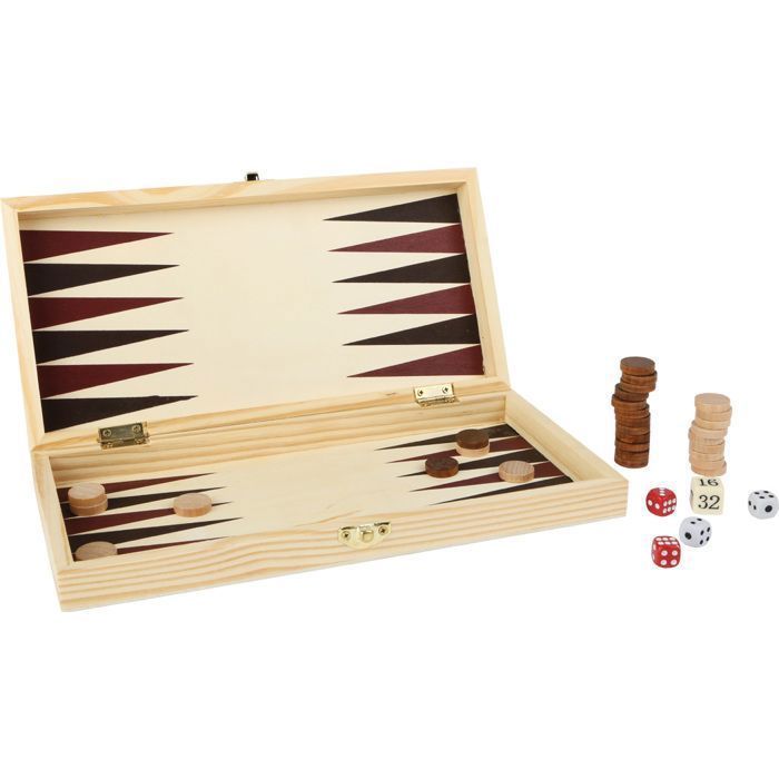 Juegos de mesa - LEGLER - Juegos clásicos 3 en 1 - Caja de madera - 4 juegos incluidos - Para niños y adultos
