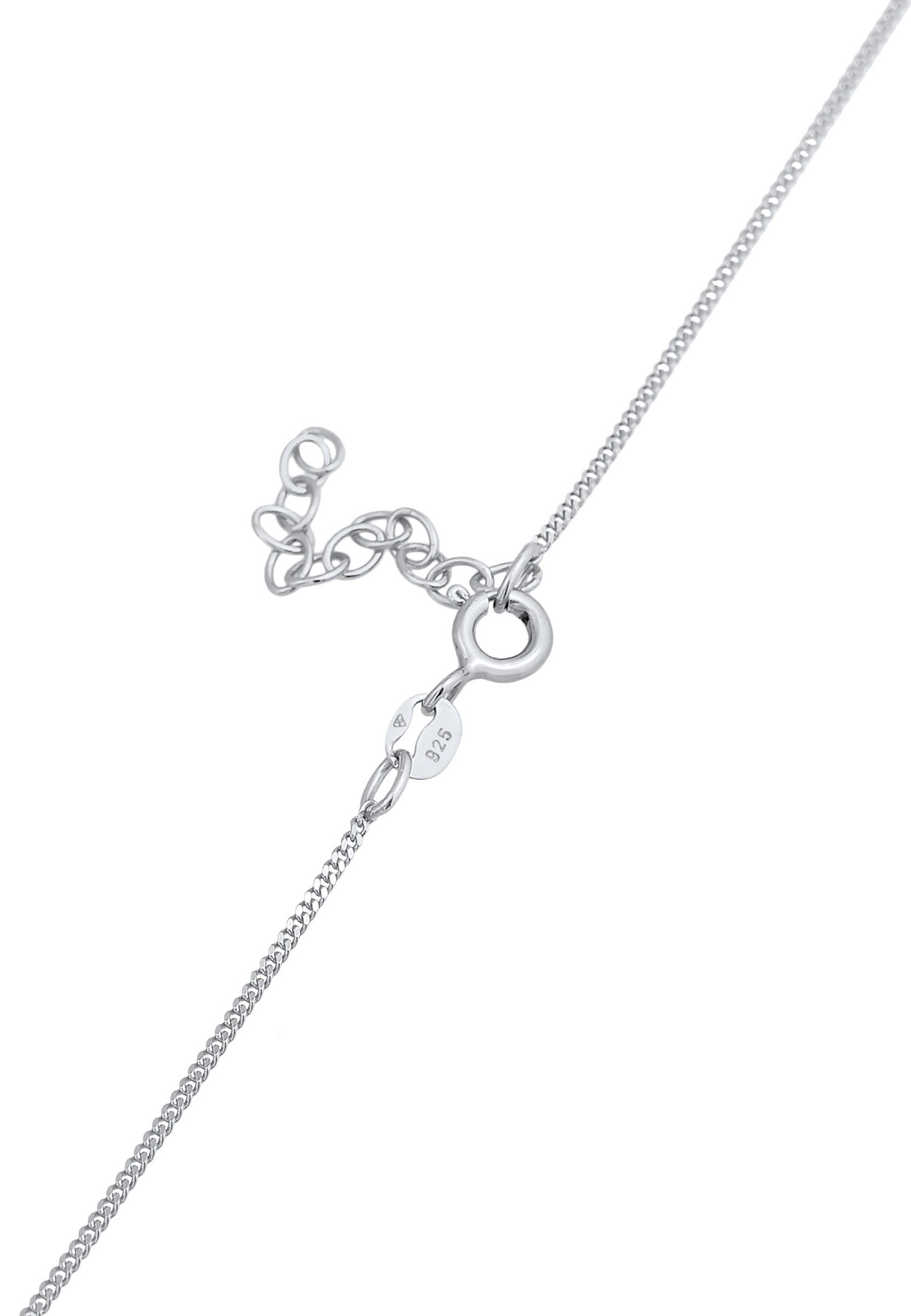 Elli Femmes Choker Pendentif Serpent Moderne en argent sterling 925