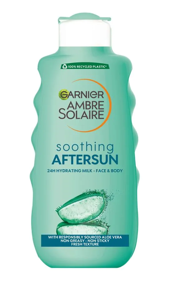 Garnier Ambre Solaire Aloe Nawilżające mleczko po opalaniu z ekstraktem z aloesu