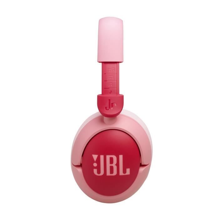 Auriculares inalámbricos JBL JR470NC - Bluetooth - Cancelación activa de ruido - Rosa