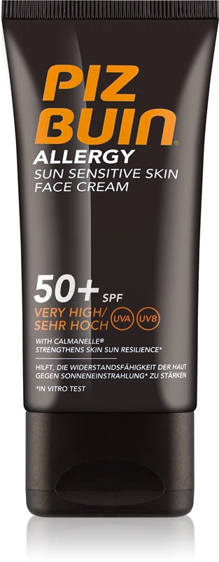 Piz Buin Allergy krema za sončenje obraza SPF 50+