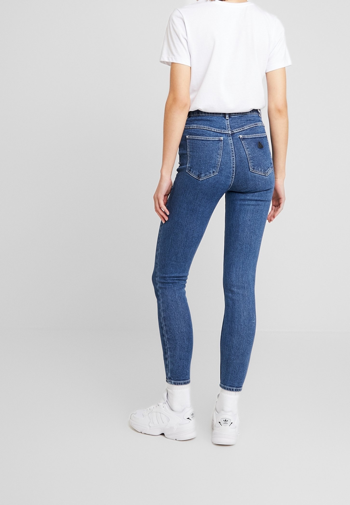 Jean Abrand Jeans coupe skinny - denim bleu foncé