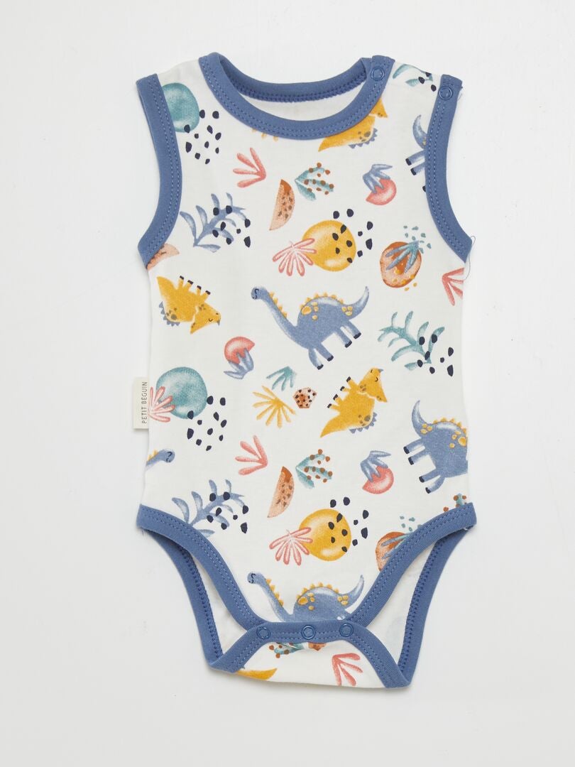 Conjunto de 2 bodies 'Petit Beguin' - AMARELO