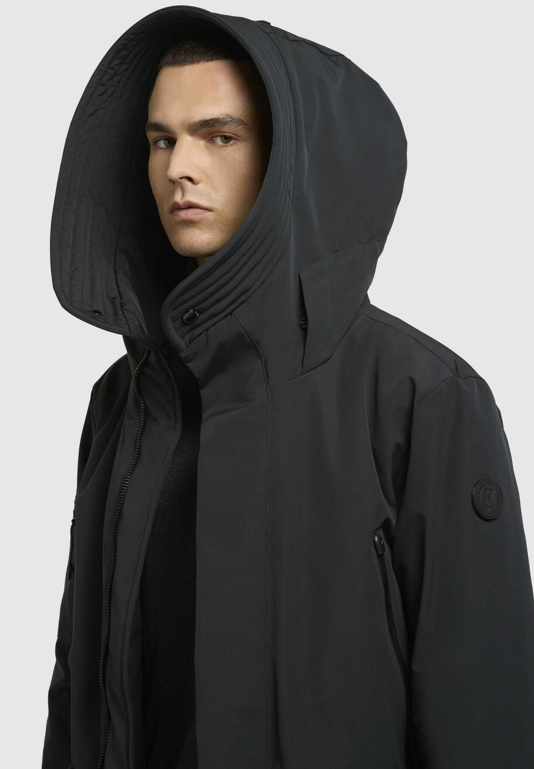khujo LARC - Veste imperméable - dark grey