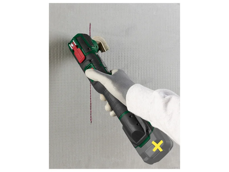 Ferramenta multifuncional sem fio PARKSIDE® PAMFW 20-Li C3, 20 V
