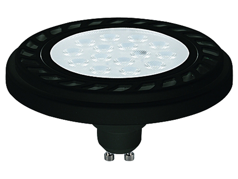 Żarowka LED Lens GU10-ES111 czarna