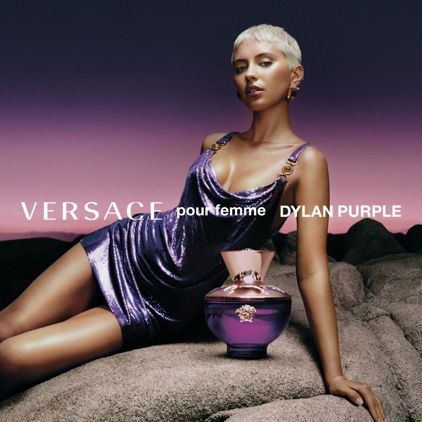 Versace Dylan Purple Hair Parfem lak za kosu - 30 ml