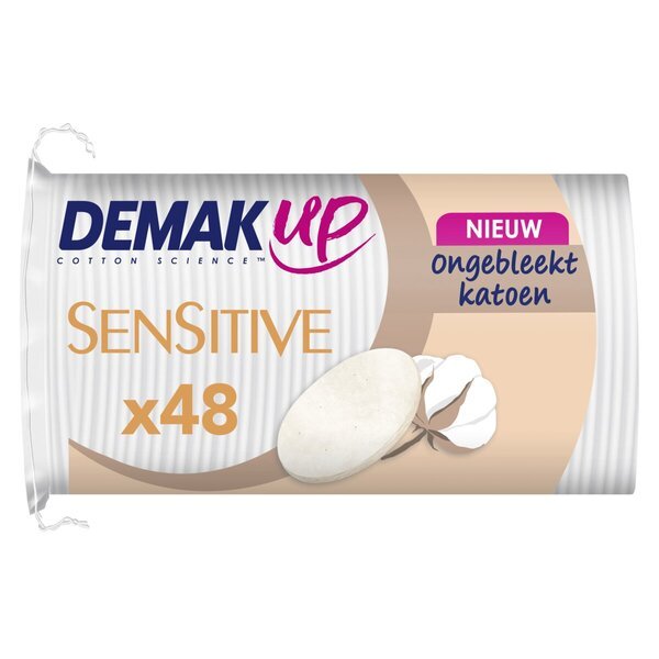 Demak'Up Sensitive Oval pamučni jastučići<br>48 komada