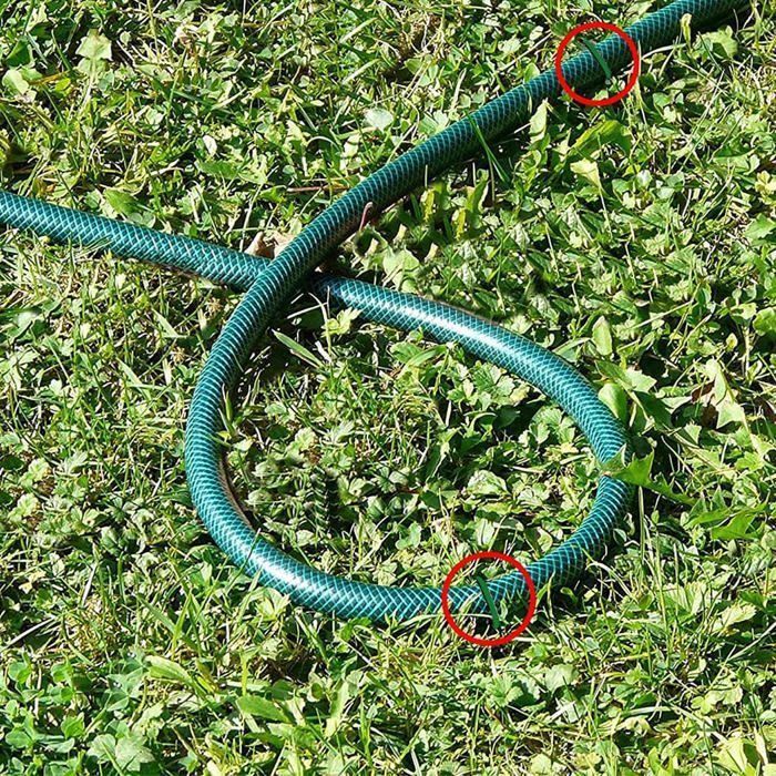 Piquets de jardin, piquets de fixation de tente, piquets de sol, piquets de jardin, agrafes de jardinage pour fixer les mauvai PZCC
