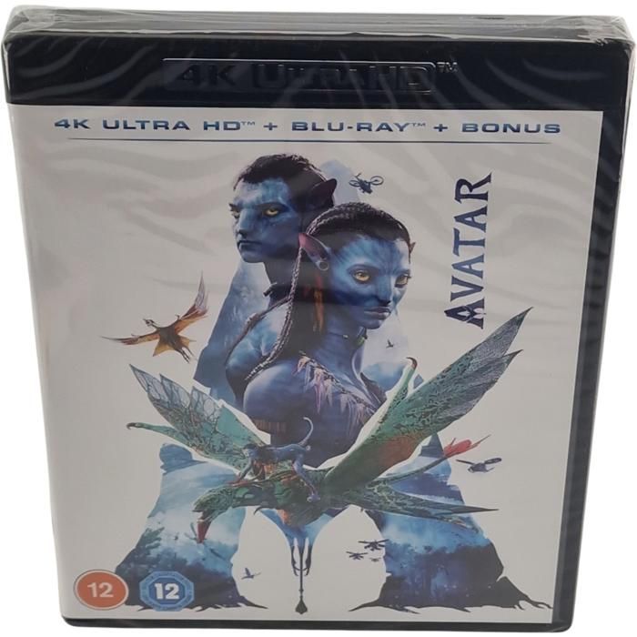 Avatar 4K Ultra HD + Blu-ray + [estuche] James Cameron 2023 Región libre
