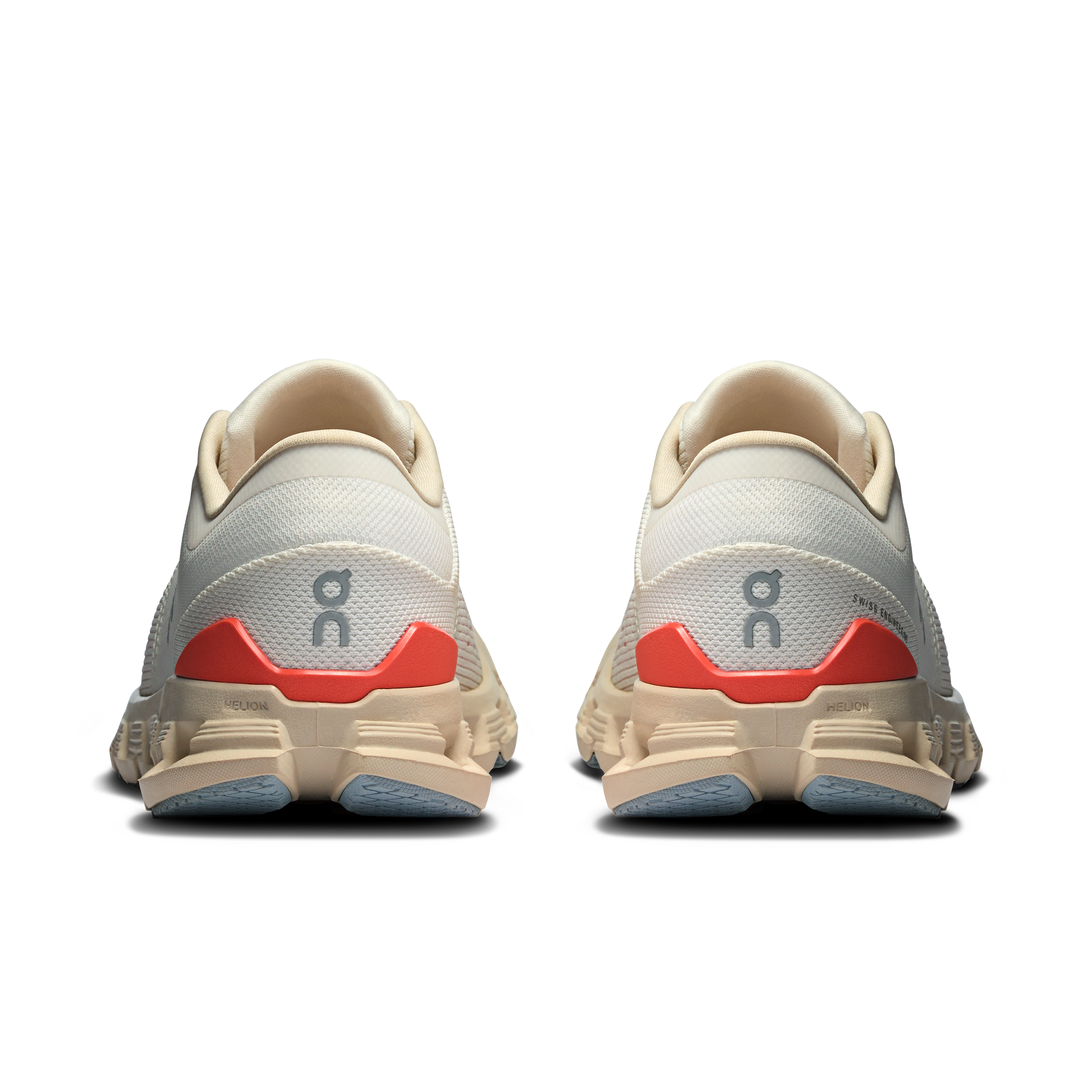 On Cloud X 4 Damenschuh, Elfenbein | Lachs