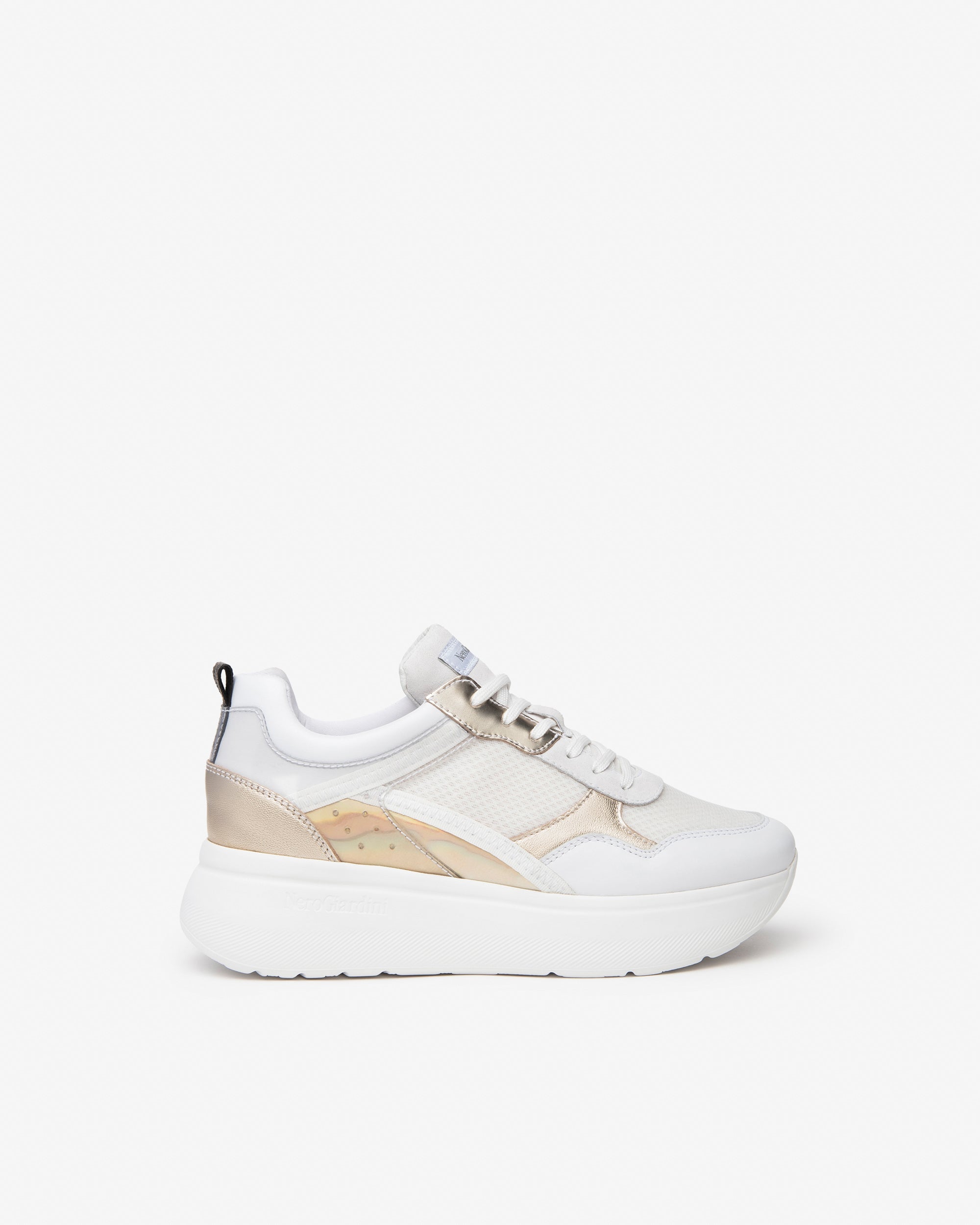  Damen-Sneaker aus Leder, Wildleder und Canvas