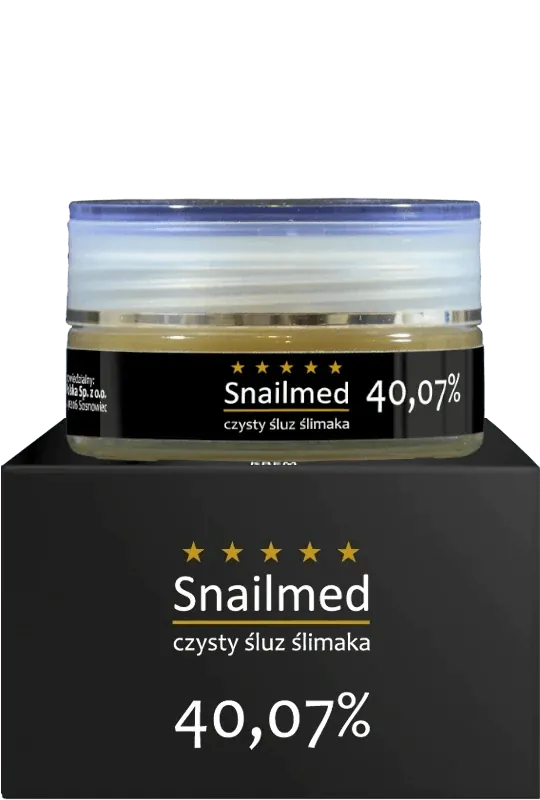 Snailmed Przeciwstarzeniowy krem ze śluzem ślimaka na dzień i na noc