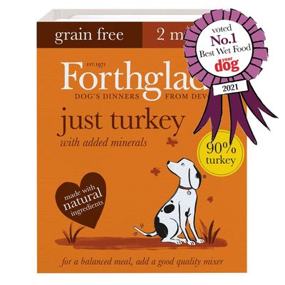 Forthglade Just Kornfritt Naturlig Våtfôr til Hund - Just Turkey