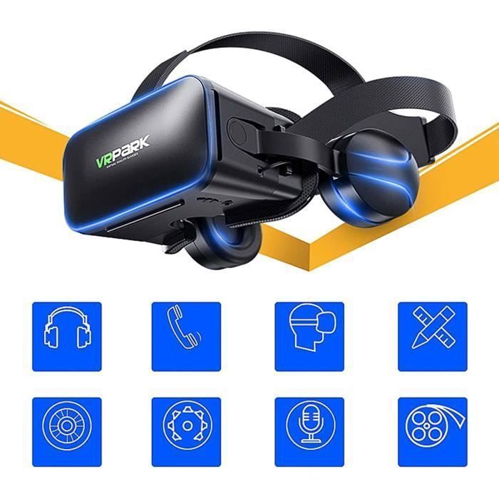 VR-Headset kompatibel mit Android, iOS und PC; Virtual-Reality-Headset mit kabellosem Controller; VR-Brille; Virtual-Reality-Gerät
