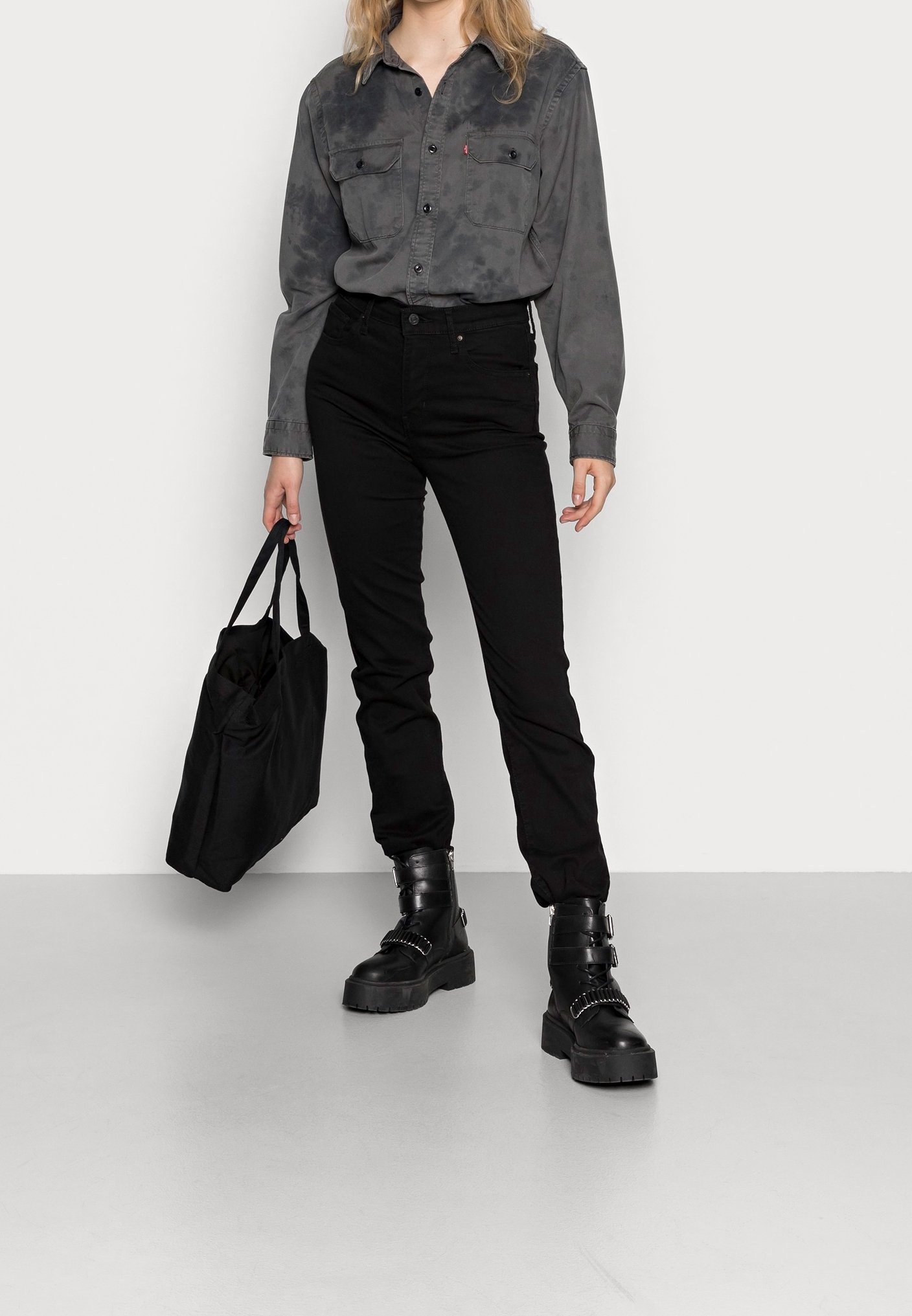 Jean Levi's® coupe droite - denim noir