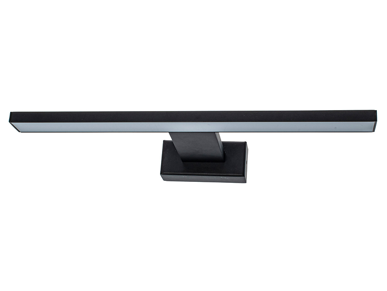 Kinkiet Shine LED metalowy czarny