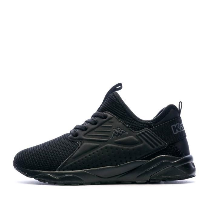 Sneakers - KAPPA - San Puerto - Nere - Tomaia bassa in tessuto/materiale sintetico - Chiusura con lacci
