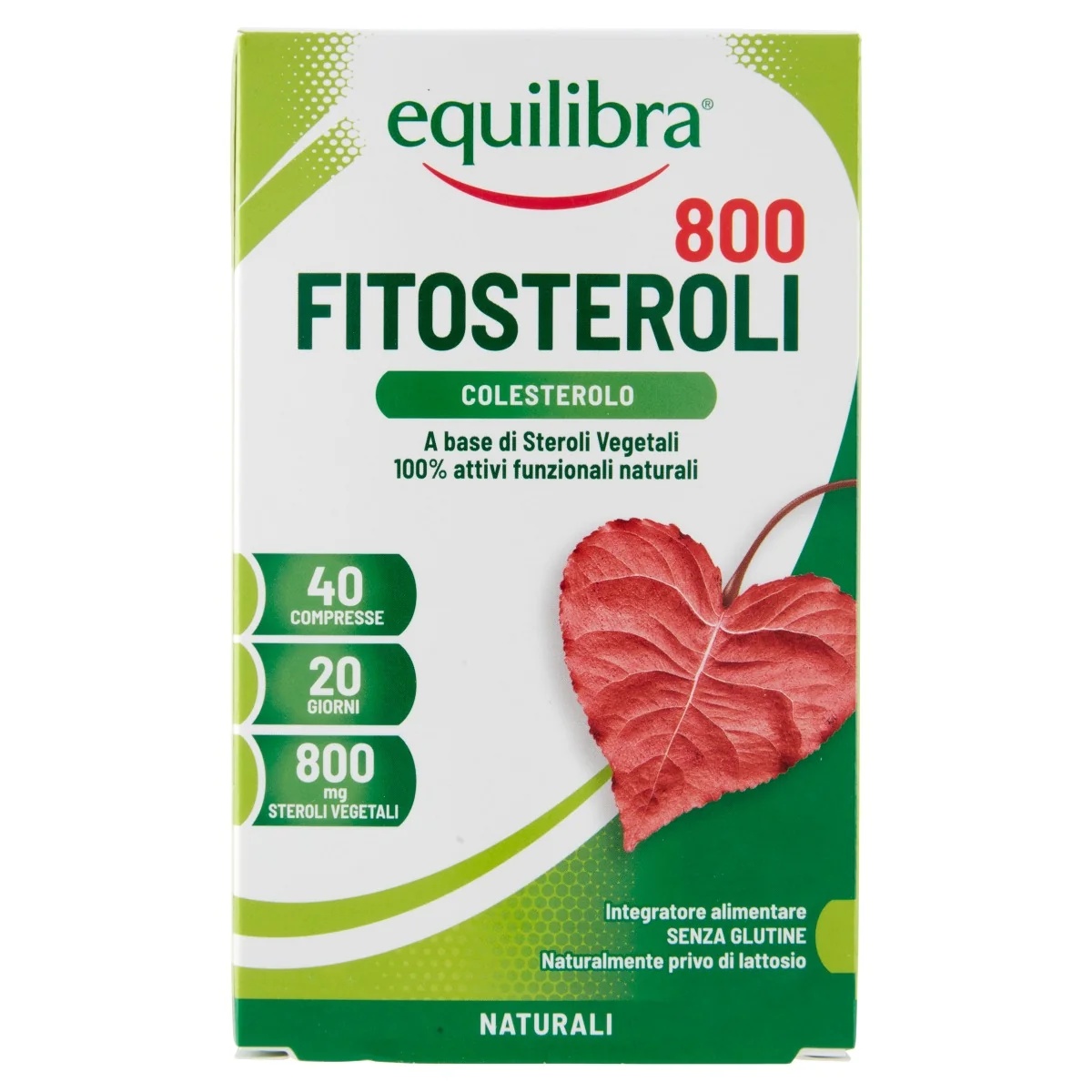 EQUILIBRA Equilibra Fytosteroly 800 40 tabletten cholesterol