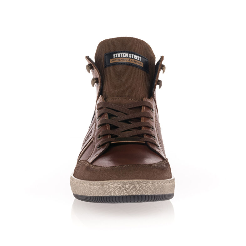 Zapatillas deportivas para hombre color marrón