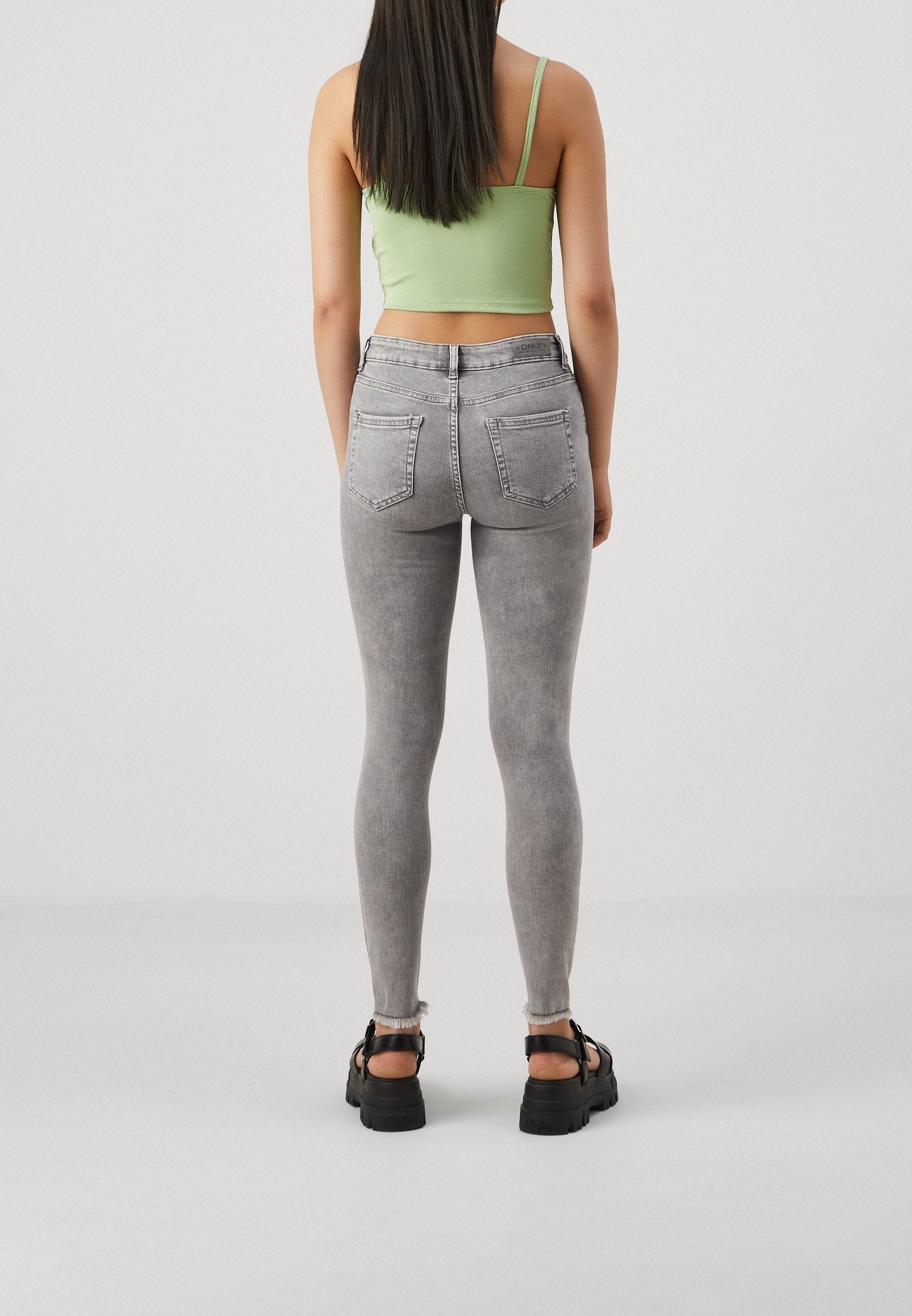 Jeans skinny fit ONLY - denim grigio